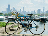My Bicycle at the Diversey Harbor