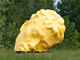 Yellow Bust of Jean-Baptiste DuSable