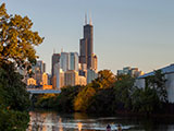Sears Tower and the Chicago River