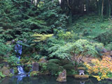Waterfall at Portland Japanese Garden