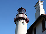 Light tower at Grosse Point Light